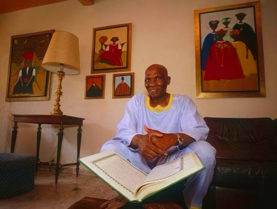 Le Président Abdoulaye Wade